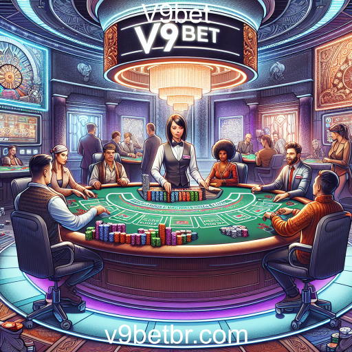 A Experiência de Jogos Ao Vivo da V9bet: Entre o Real e o Virtual